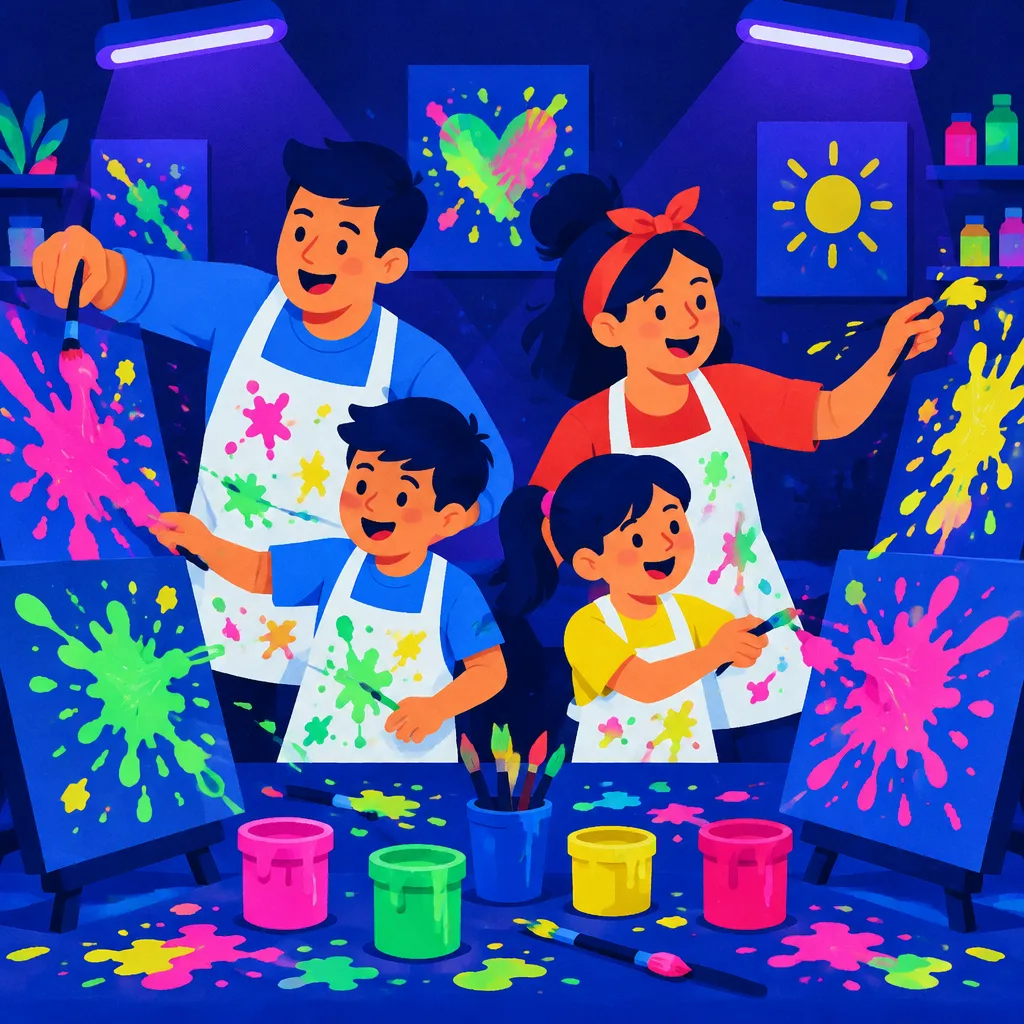 The Splash House (UV Paint Battles)