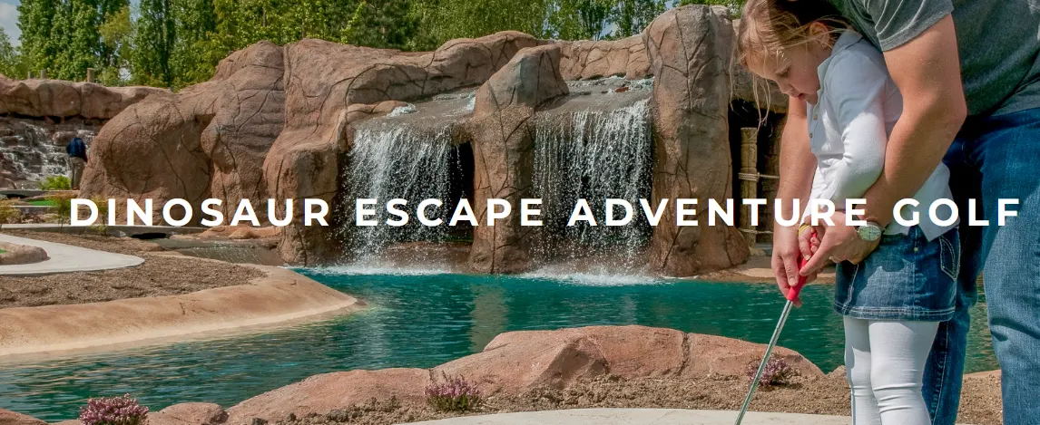 Dinosaur Escape Adventure Golf
