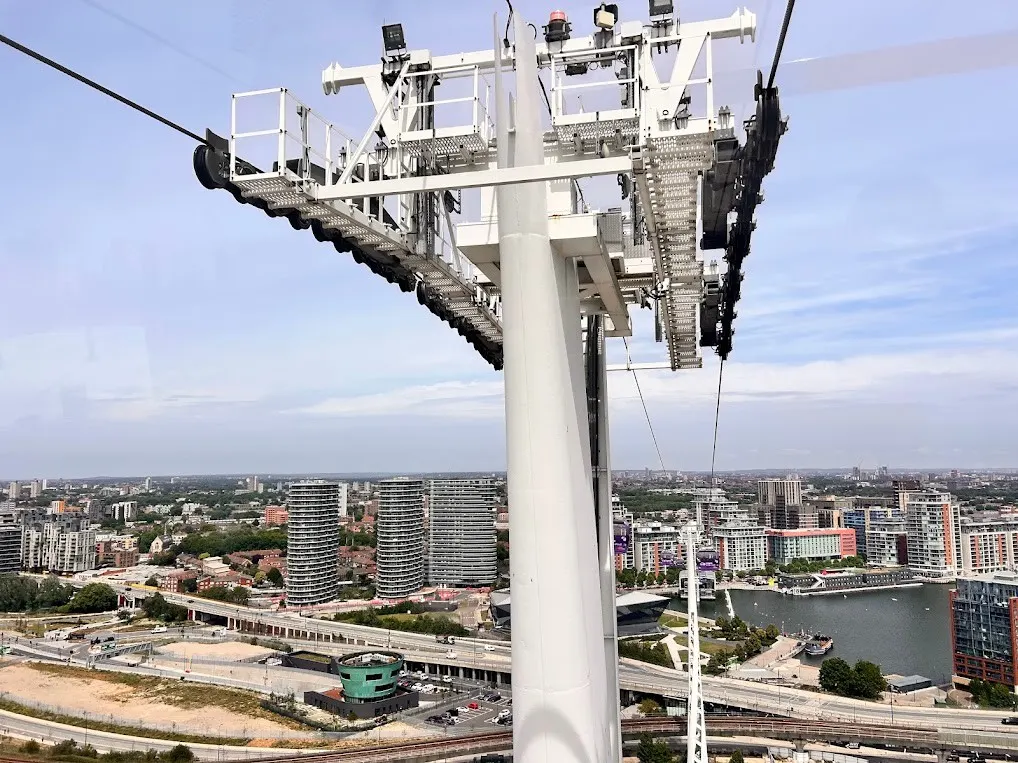 IFS Cloud Cable Car and Royal Docks