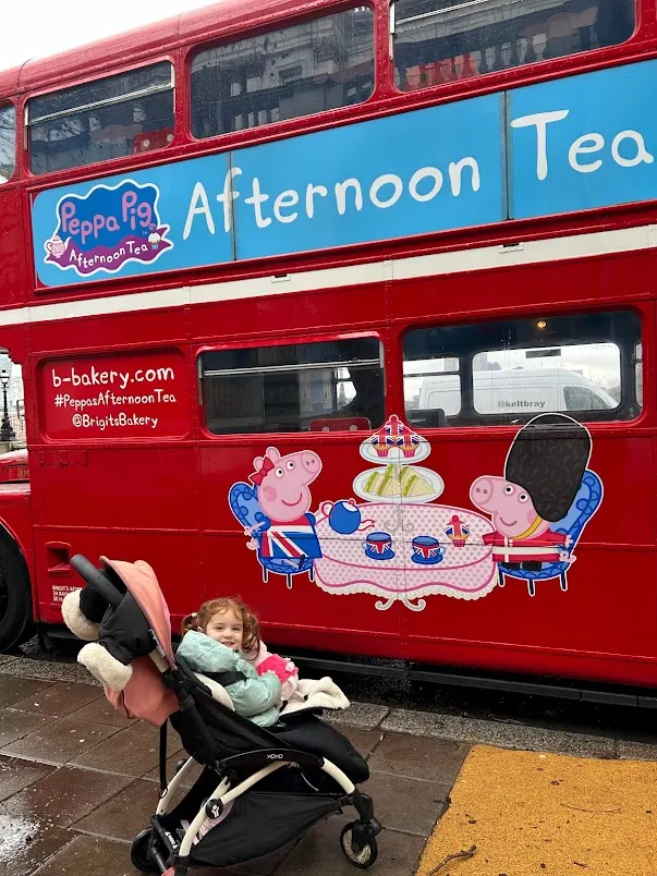Peppa Pig Afternoon Tea Bus Tour
