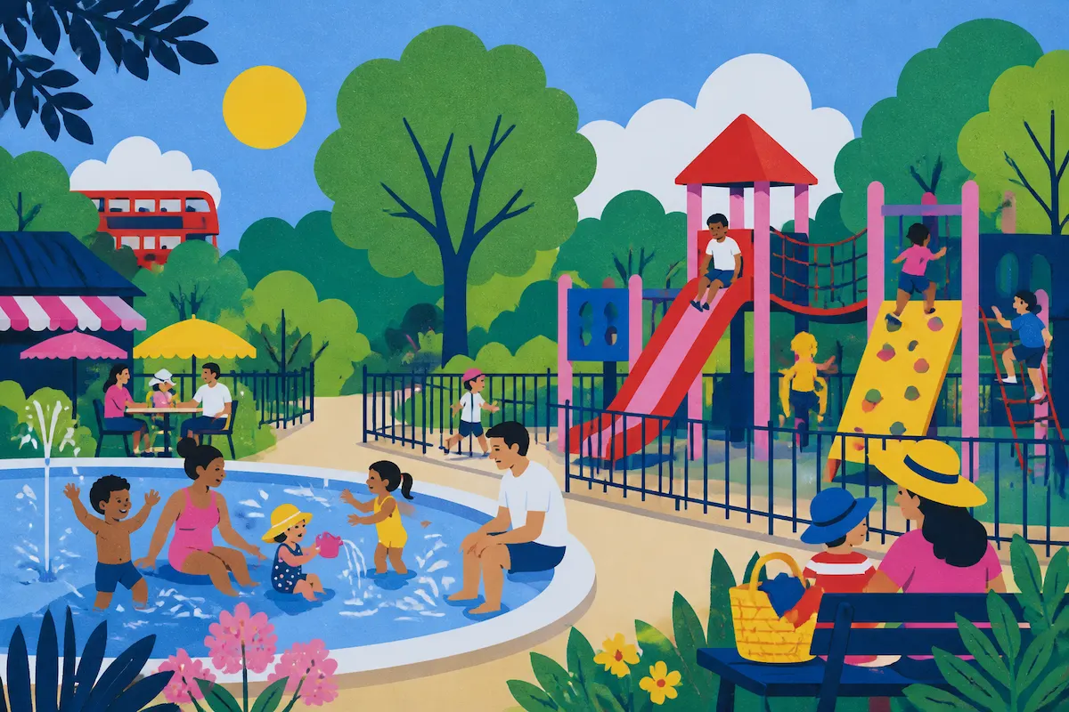 Ruskin Park Paddling Pool and Playground
